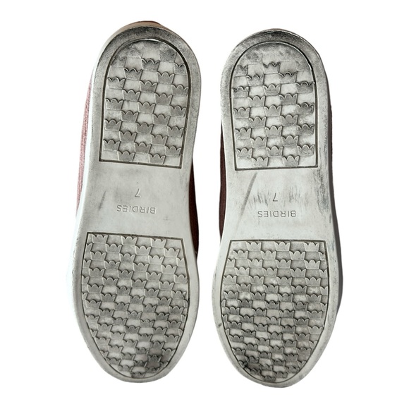 Birdies Women's The Swift Carnation Blush Pink Velvet Corduroy Sneakers Size 7 - Picture 14 of 15